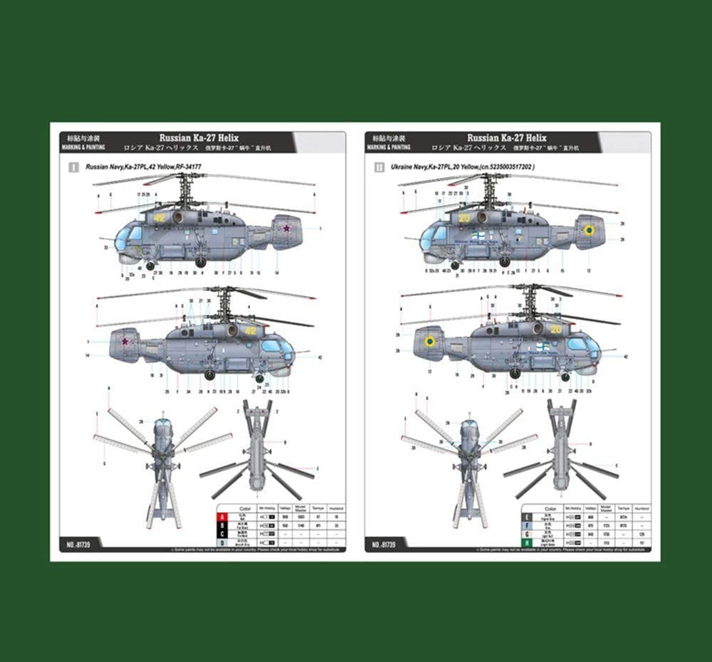 1/72 Scale Russian Air Force MI-24 Helicopter Die Cast Model - CMO Military Fighter Alloy Collectible for Adults, Perfect for Home Office Decor & Aviation Enthusiast Gifts
