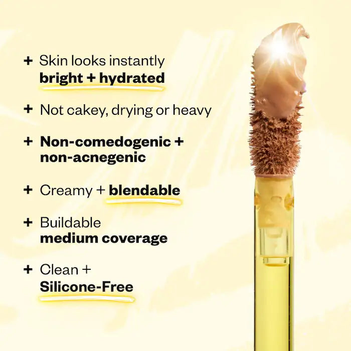 Kosas Corrector Revealer Super Creamy + Brightening Concealer with Caffeine & Hyaluronic Acid – Dark Circle Treatment for Under Eyes, Perfect for Daily Makeup & Skincare Routine