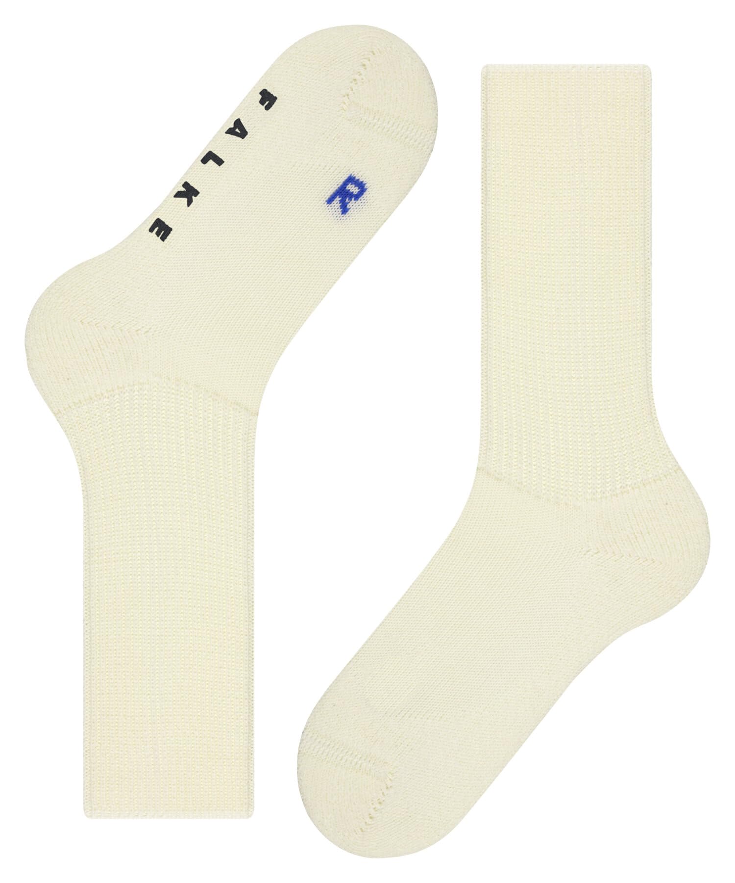 FALKE Unisex Walkie Ergo Socks - Crew Length Merino Wool Socks for Men & Women - 1 Pair - Perfect for Hiking, Walking & Outdoor Activities