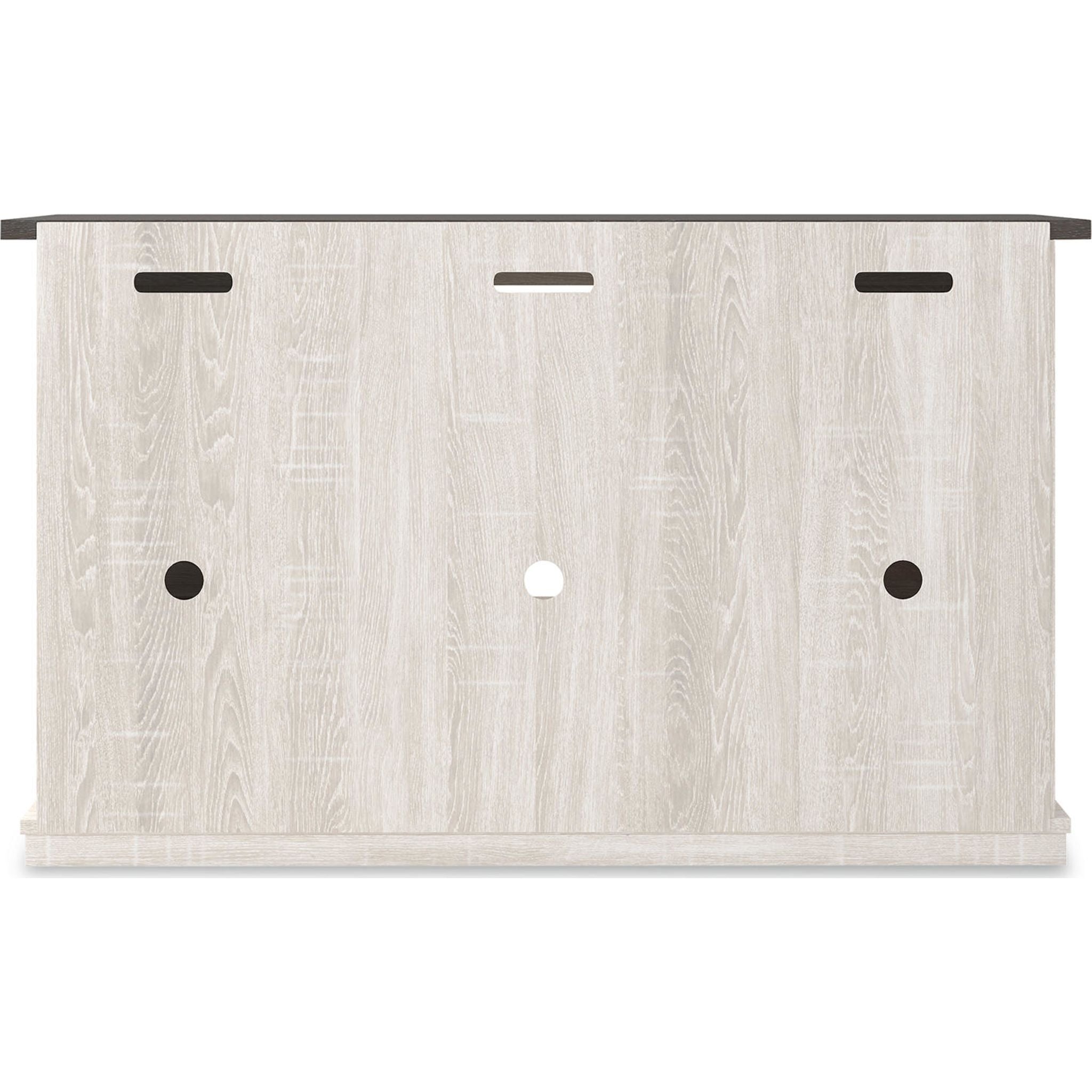 Dorrinson TV Stand with Two-Tone Finish - Modern Entertainment Center for Living Room, Bedroom & Home Theater