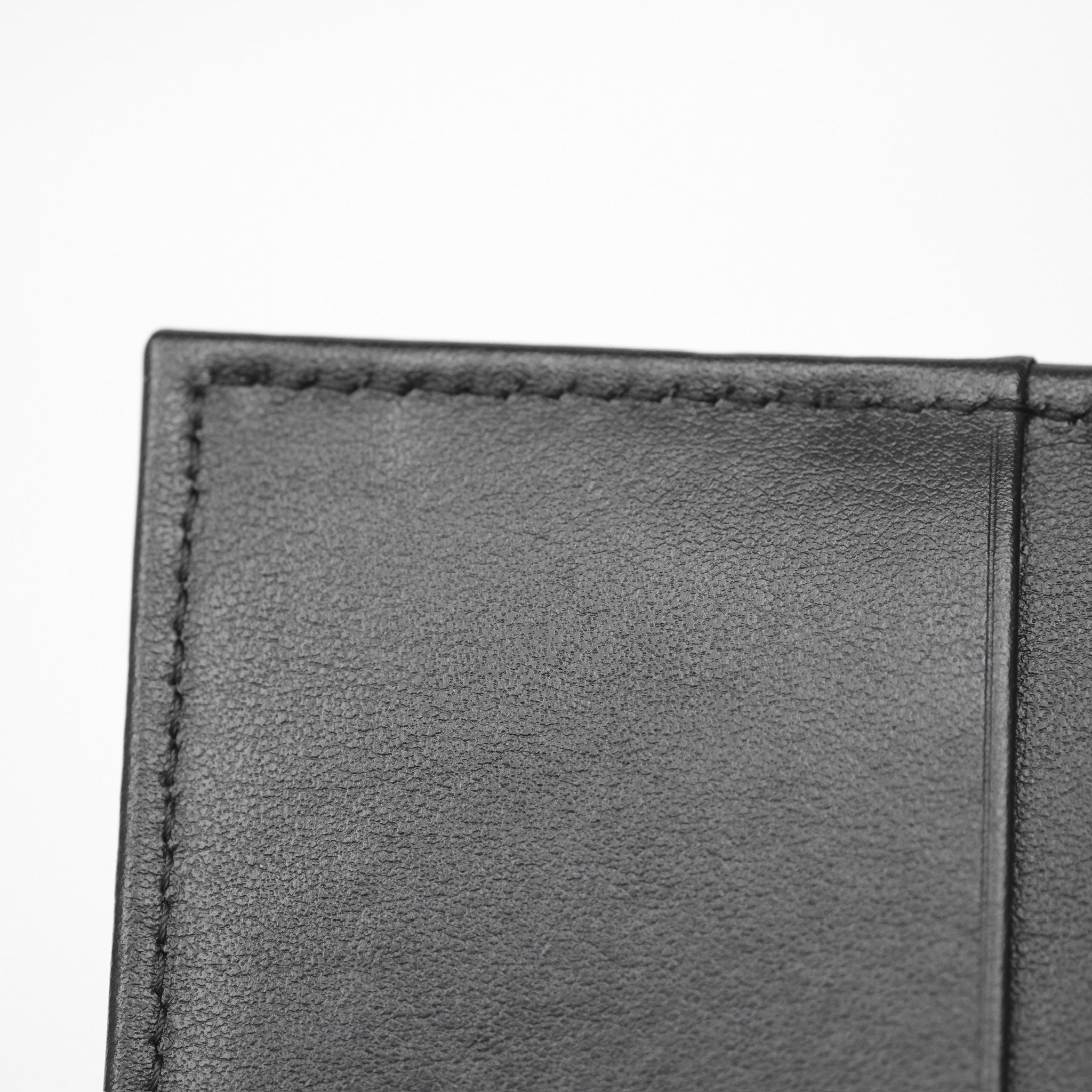 Chanel Quilted So Black Calfskin Card Holder - Luxury Compact Wallet for Credit Cards & ID - Perfect for Everyday Use, Travel & Gifting