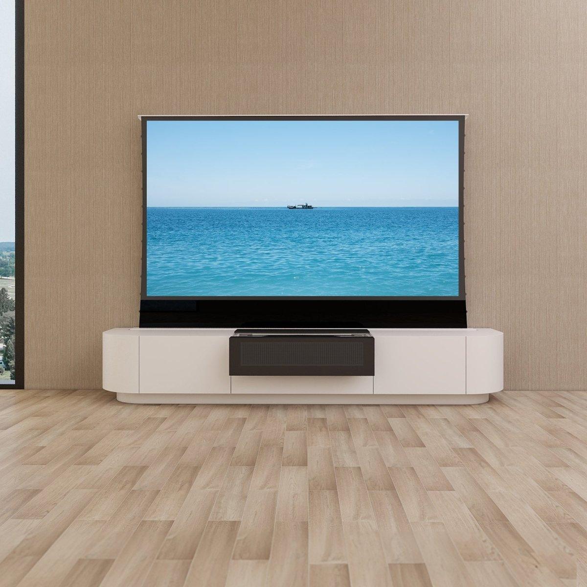 VIVIDSTORM 4K Ultra HD Laser Projector Bundle with 120