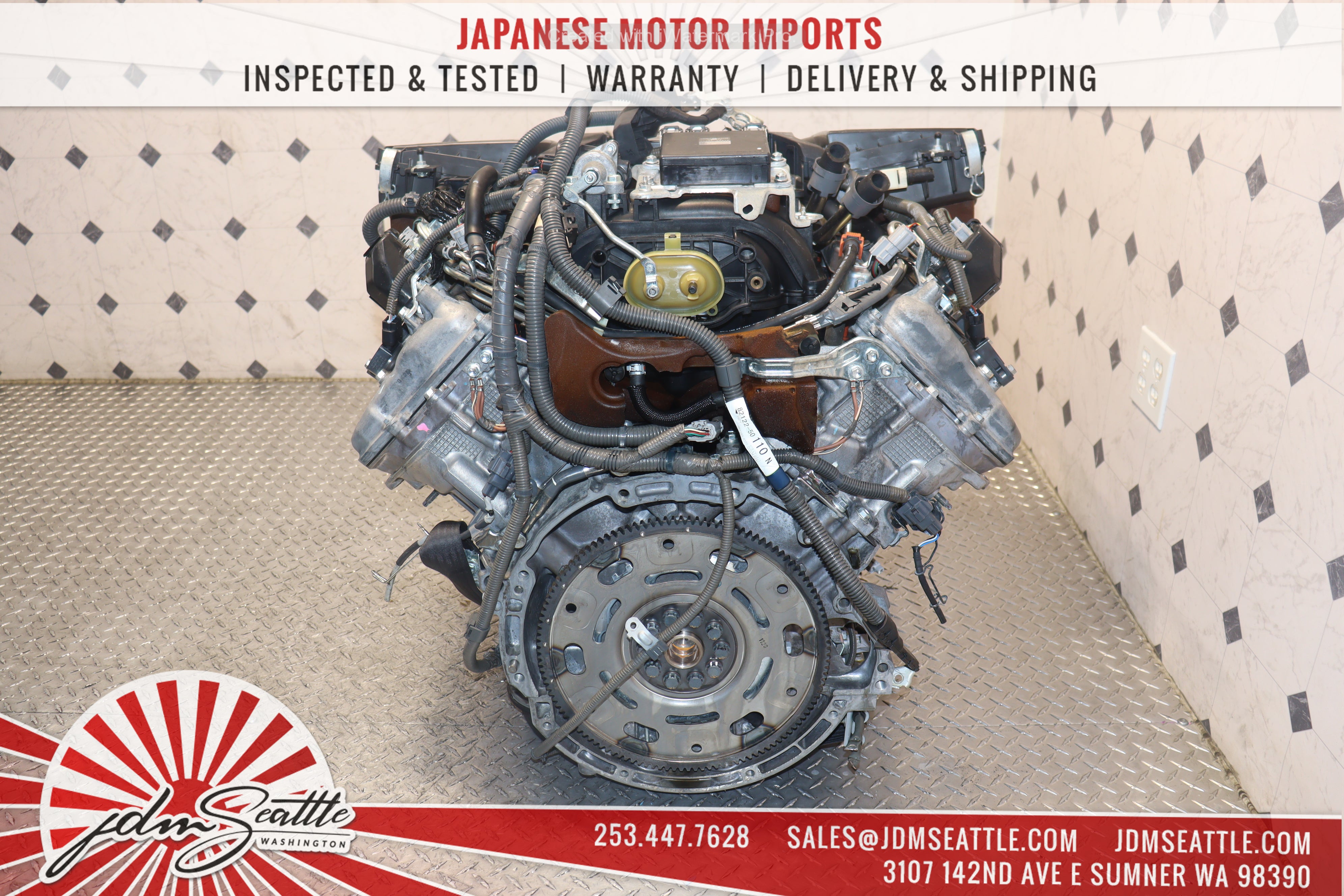 2006-2017 Lexus LS460 & 2008-2011 GS460 JDM 1UR-FSE Engine - High Performance V8 Replacement for Luxury Sedans - Perfect for Engine Swap & Restoration Projects
