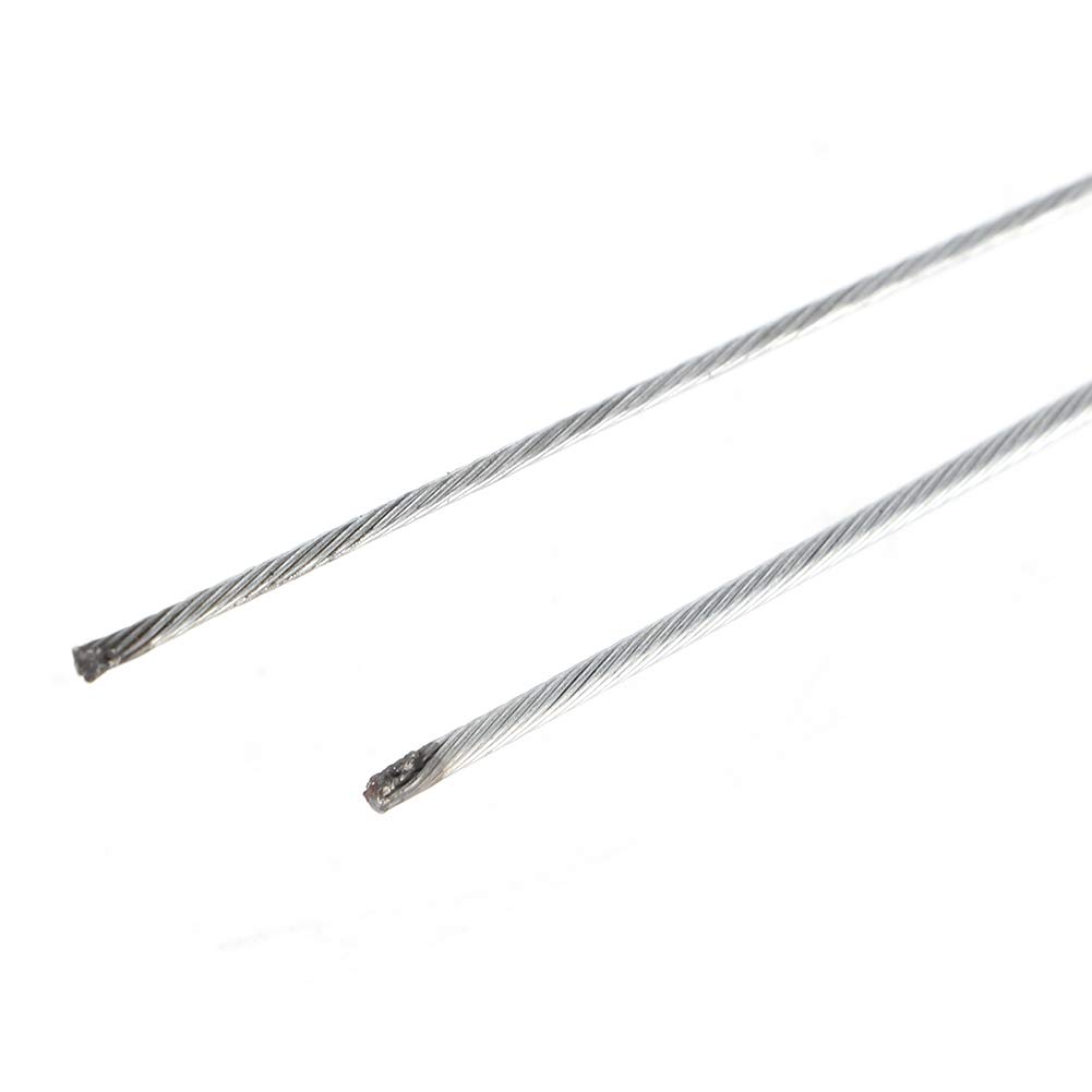 Acouto Universal Motorcycle Clutch & Throttle Cable Repair Kit with Nipples - Brake Cable Fix for Honda, Yamaha, Kawasaki - DIY Repair Solution for Smooth Riding & Off-Road Adventures