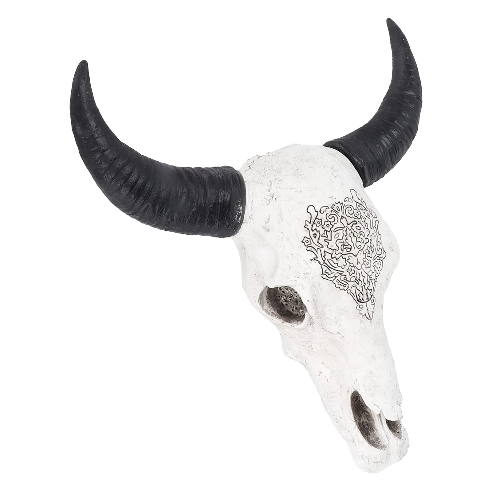 01 Animal Skull Decor - Longhorn Wall Art with Sturdy & Beautiful Horns for Western Home Decor | Perfect for Ranch, Cabin & Southwestern Style Interiors