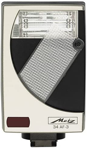 Metz Mecablitz 34 AF-3 Digital Camera Flash | Hot Shoe Mount Flash for DSLR & Mirrorless Cameras | 34m Guide Number | Perfect for Wedding, Portrait & Event Photography