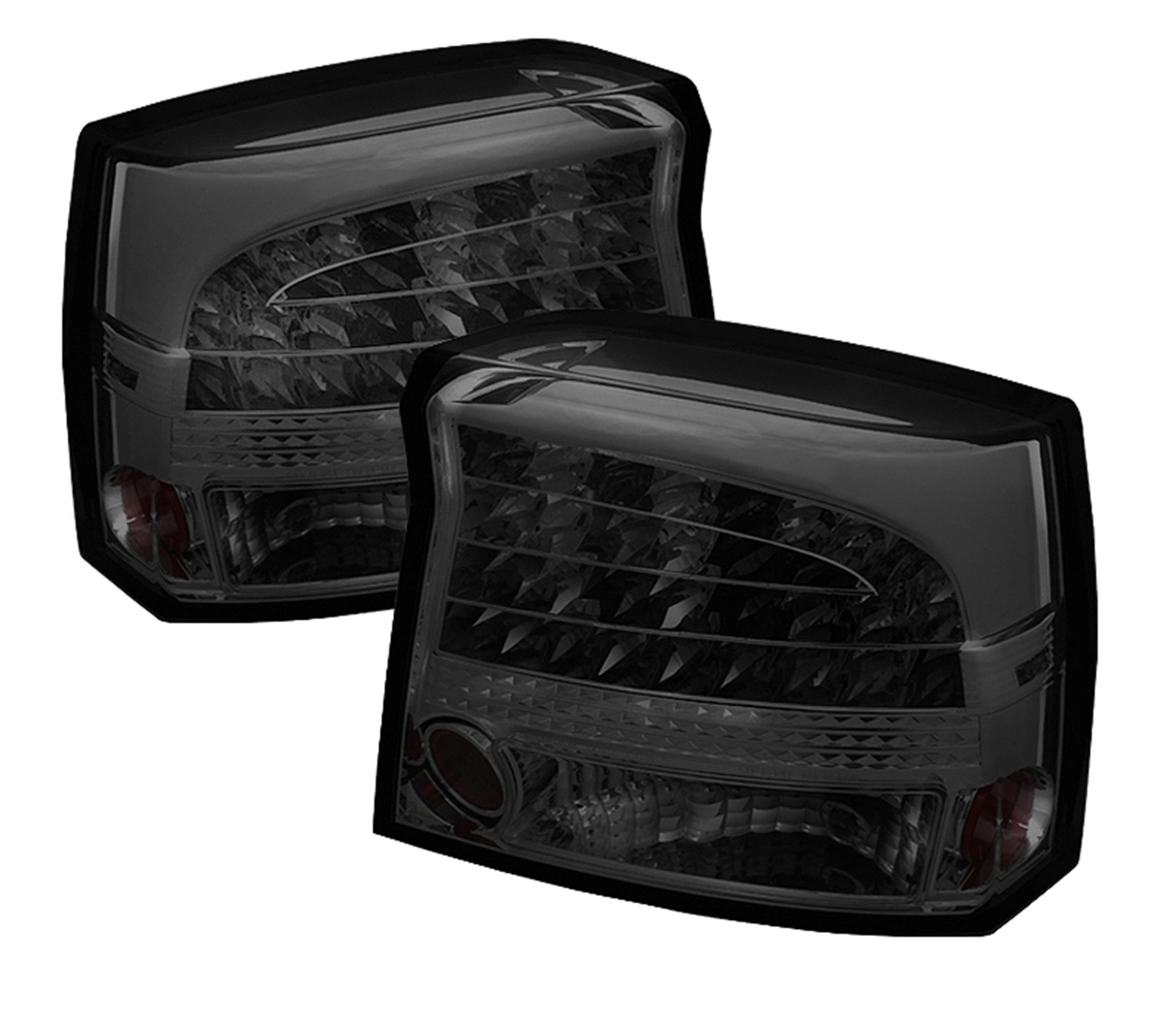 Spyder 5031693 LED Tail Lights for 2009-2010 Dodge Charger - Smoked Lens, LED Turn Signal & Parking Lights (Reverse Light 921 Bulb Not Included) - Upgrade Your Ride for Night Driving & Custom Look