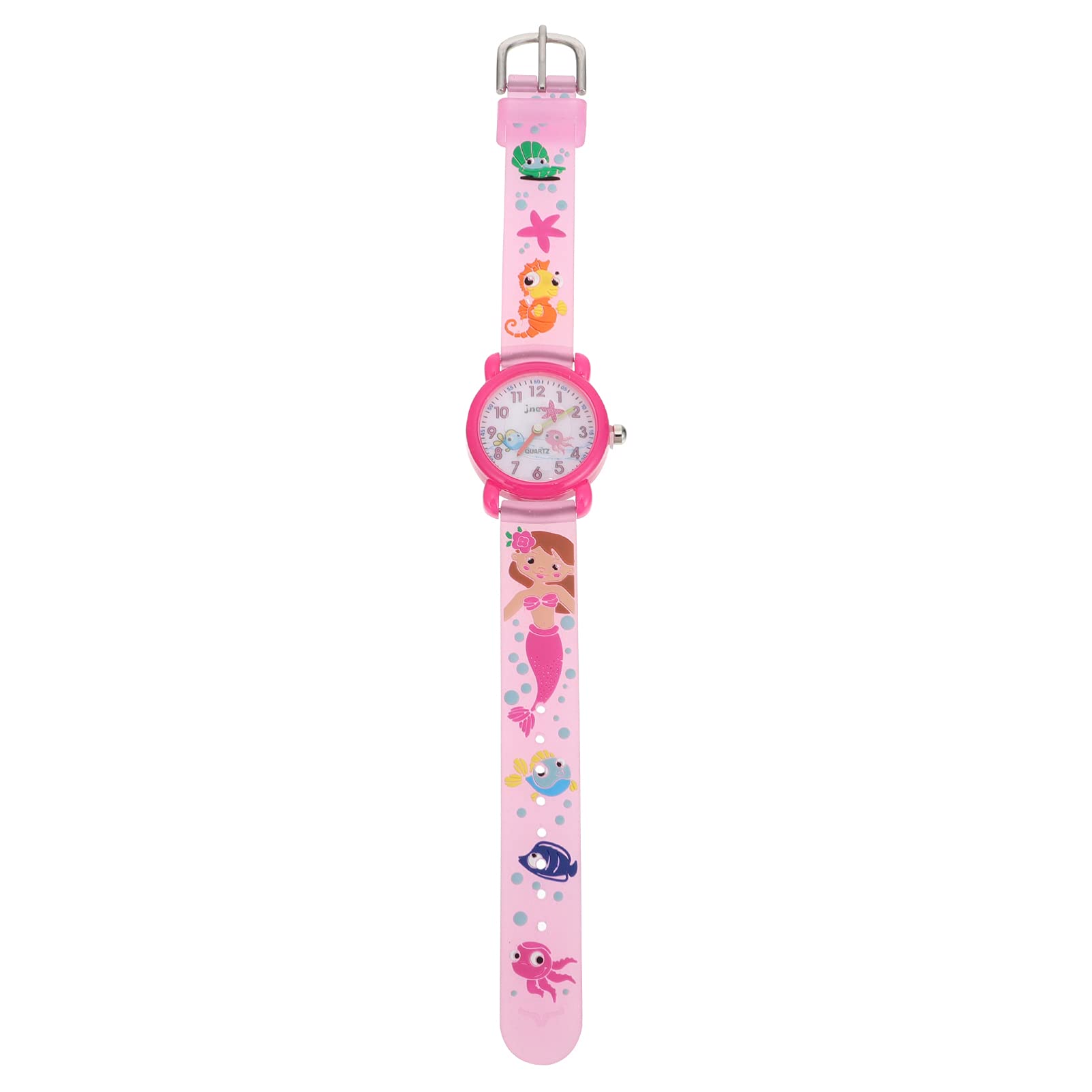 iBasenice 1pc Creative Mermaid Watch for Girls - Waterproof Kids Digital Watch with Mermaid Design - Perfect for Swimming, Birthday Gifts & Dress-Up Play