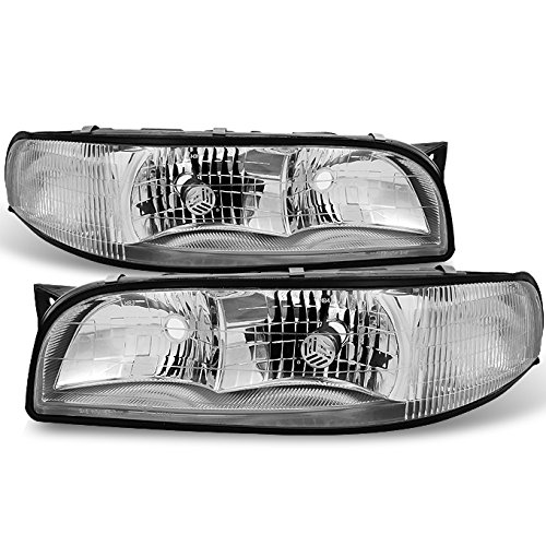 AKKON Clear Headlights Replacement Pair Set for Buick LeSabre - Driver & Passenger Side - Perfect for Night Driving & Enhanced Visibility