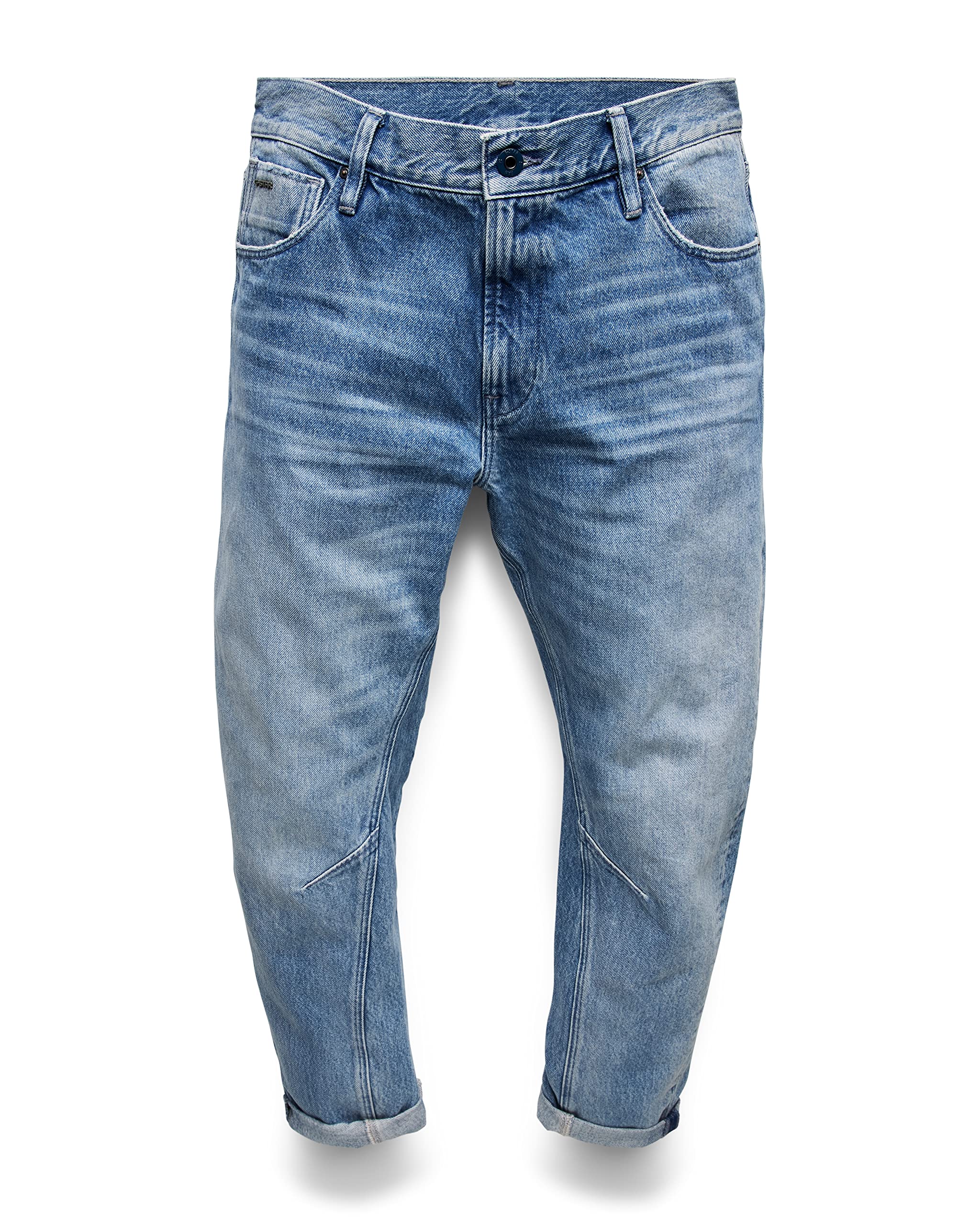 G-STAR Women's Arc 3D Boyfriend Fit Jeans - High Waist Distressed Denim Pants for Casual Wear & Street Style Outfits