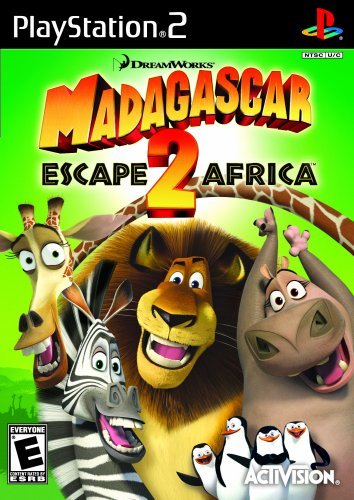 Madagascar 2: Escape 2 Africa - Renewed PS2 Game | Family-Friendly Adventure for Kids & Adults | Perfect for Movie Fans & PlayStation 2 Collectors