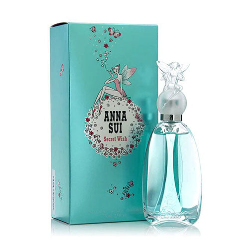 Anna Sui Secret Wish 75ml Eau de Toilette for Women - Floral Fantasy Perfume for Daytime Wear & Special Occasions