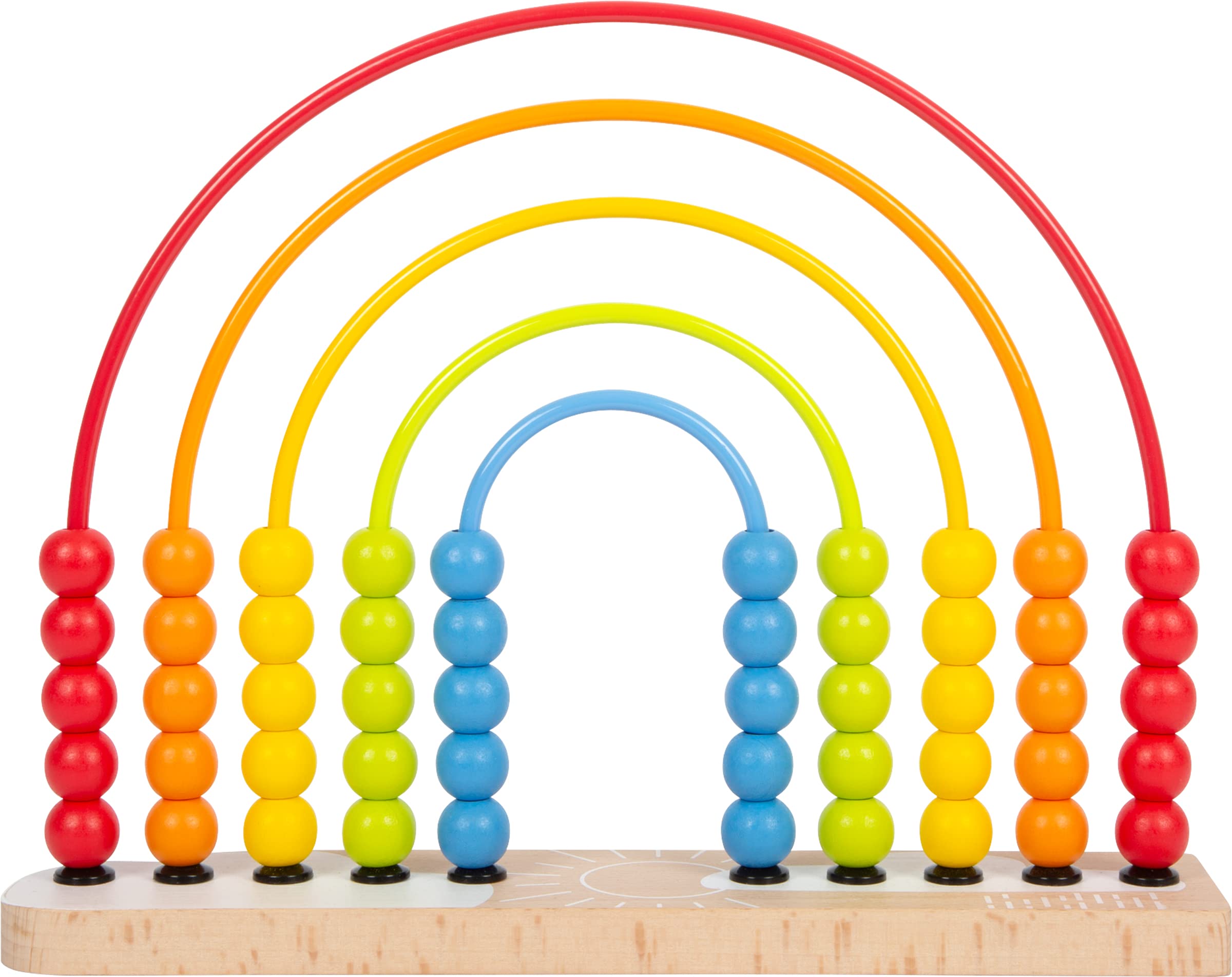 Small Foot Wooden Toys for Kids - Multicolor Educational Building Blocks (11965) - Perfect for Preschool Learning & Creative Play at Home