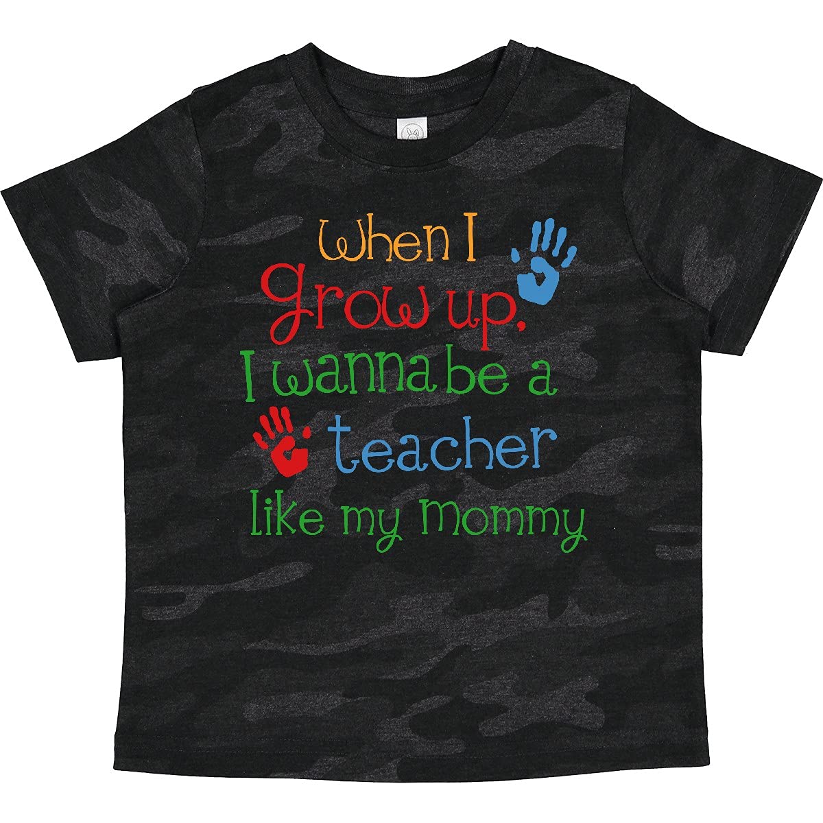 Inktastic Teacher Like Mommy Toddler T-Shirt - Cute Graphic Tee for Kids, Preschool & Daycare - Perfect Gift for Teacher Appreciation & Back to School