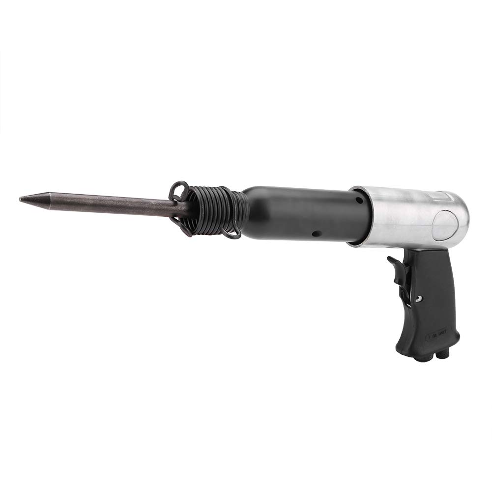 Heavy Duty Pneumatic Air Hammer Kit with 250mm Chisel Bits - Industrial Grade Air Shovel Tool for Metalworking, Demolition & Construction Projects