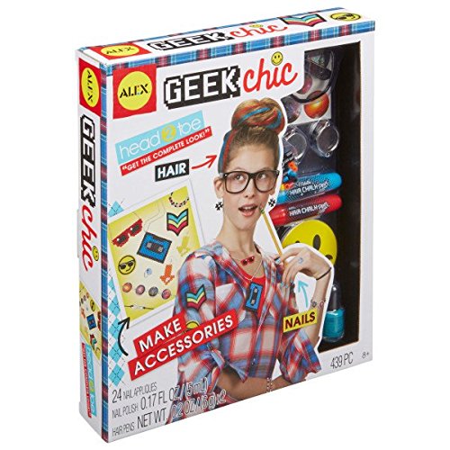ALEX Toys DIY Wear Geek Chic - Creative Fashion Craft Kit for Kids & Teens - Perfect for Costume Parties, STEM Learning & Creative Play