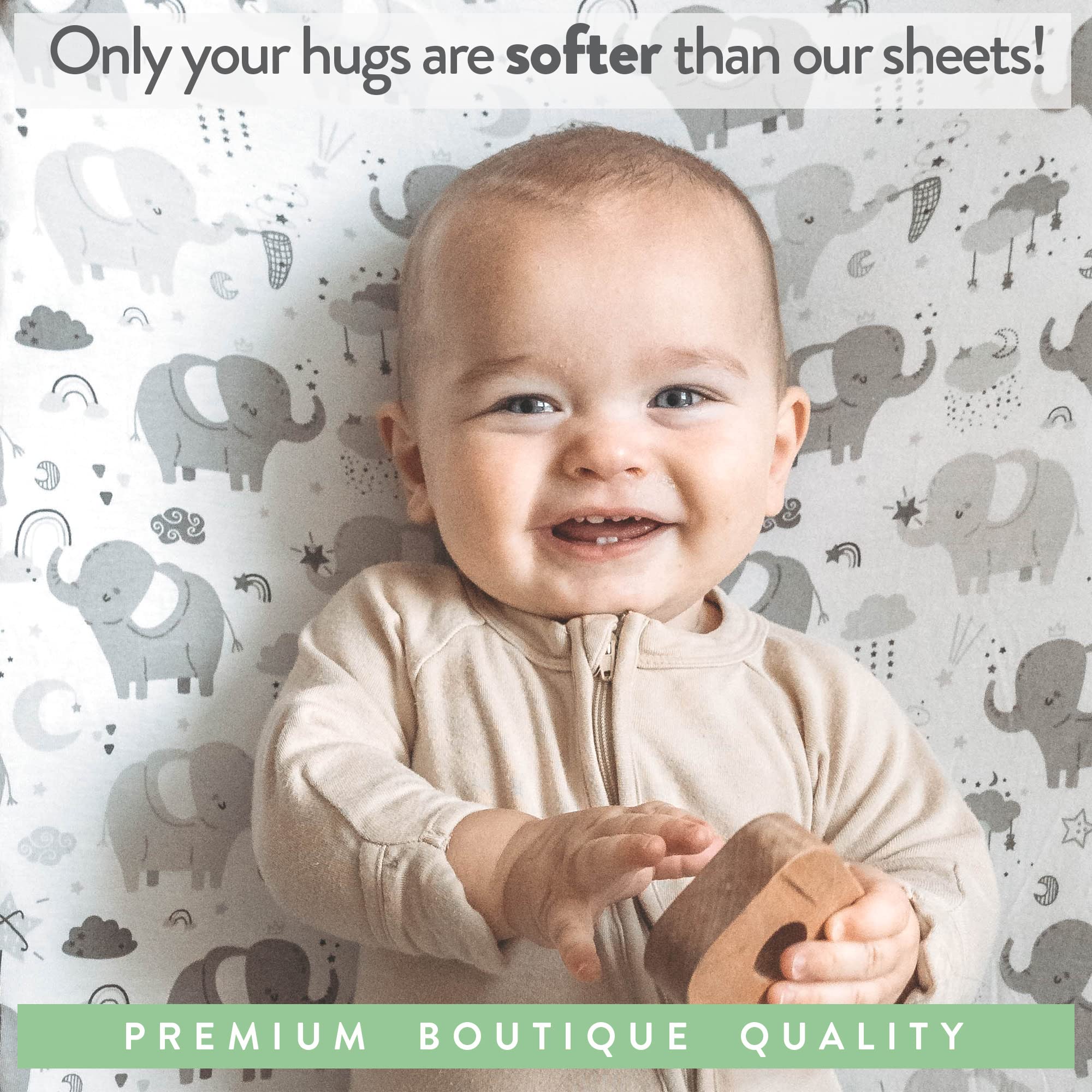 20x30 Inch Bassinet Sheets for Graco Travel Lite Crib, Sense2Snooze, My View 4 in 1, Dream Suite & Guava Lotus - Ultra Soft 100% Jersey Cotton Fitted Crib Sheets (2 Pack) - Perfect for Nursery, Travel & Everyday Baby Comfort
