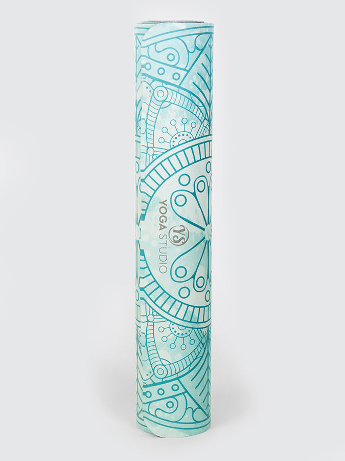 Eco-Friendly Vegan Suede Microfiber Yoga Mat 4mm - Non-Slip, Cushioned for Hot Yoga, Pilates & Home Workouts - Perfect for Beginners & Professionals
