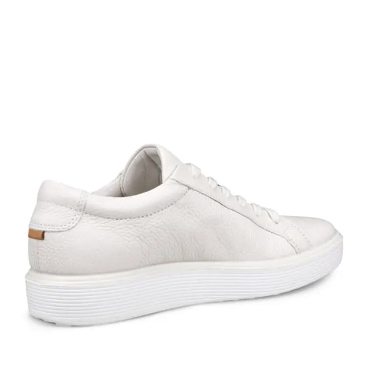 ECCO Women's Soft 7 Limited Edition Sneakers - White Leather Casual Shoes for Walking & Comfort | Perfect for Work, Travel & Everyday Wear