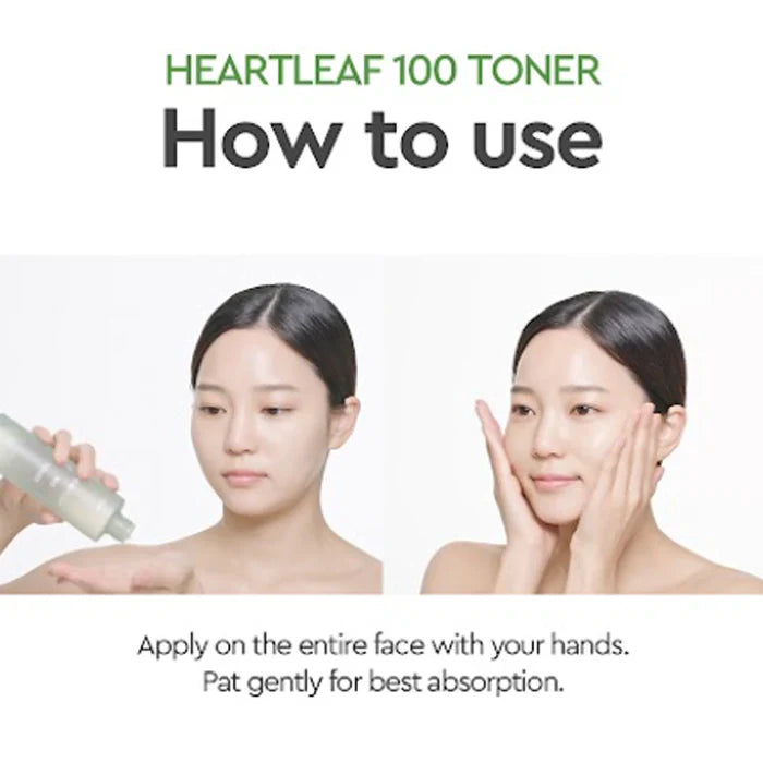 Dewytree Heartleaf 100 Soothing Toner 200ml - Calming Facial Toner for Sensitive Skin, Hydrating & Pore Minimizing | Perfect for Daily Skincare Routine & Post-Cleansing Treatment