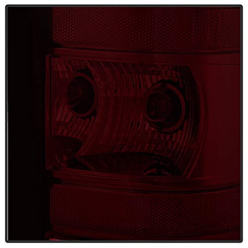 GMC Sierra 1500 2007-2013 & 2500HD/3500HD 2007-2014 OEM Style Rear Brake Tail Lights - Replacement Lamps for Improved Visibility and Safety at Night Driving