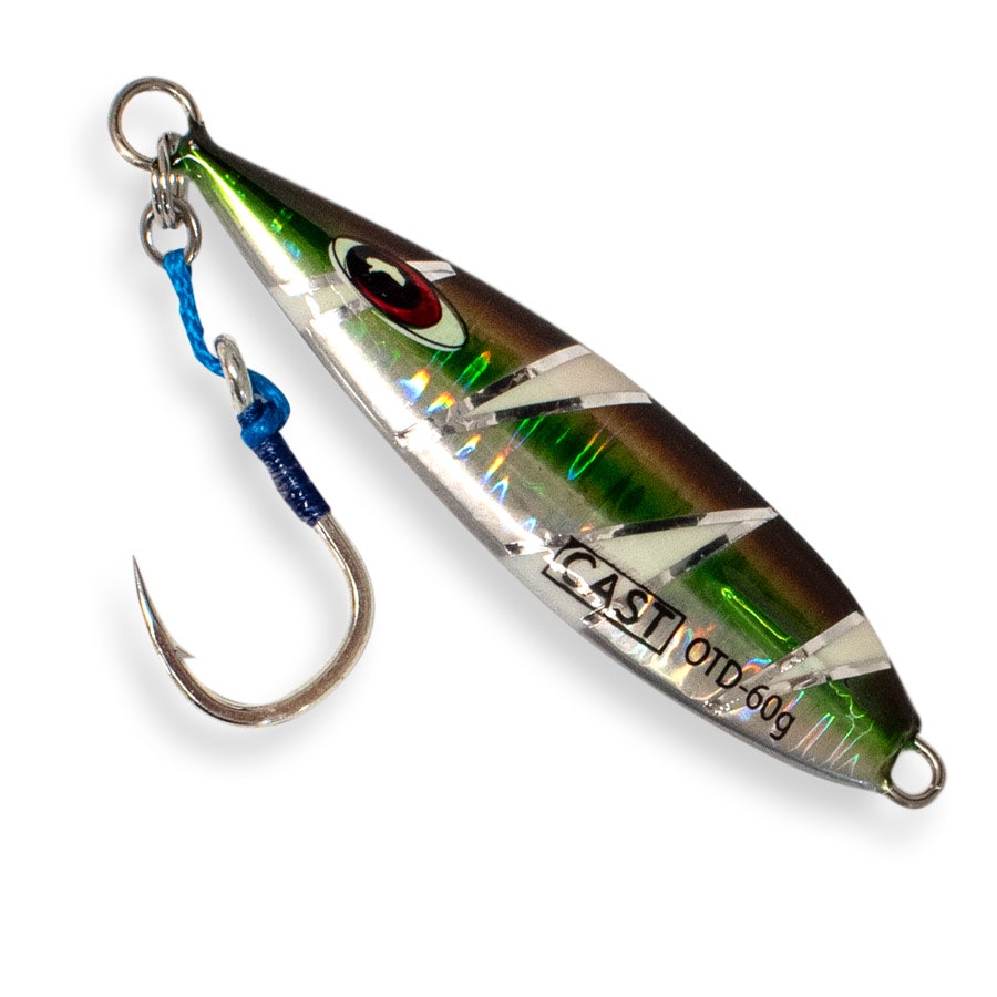 Premium 60g Slow Pitch Jig - Perfect for Deep Sea Fishing & Saltwater Drop Fishing | Ideal for Tuna, Grouper & Bottom Fish