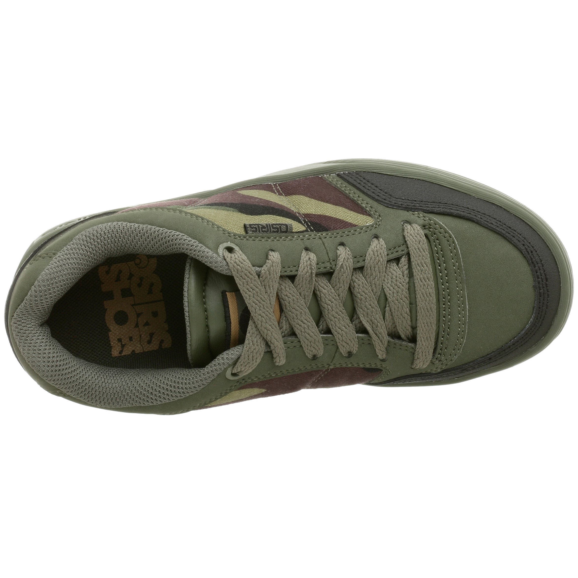 Osiris Little Kid/Big Kid Merk Sneaker - Lightweight Skate Shoes for Boys & Girls - Comfortable Casual Athletic Shoes for School, Skateboarding & Everyday Wear