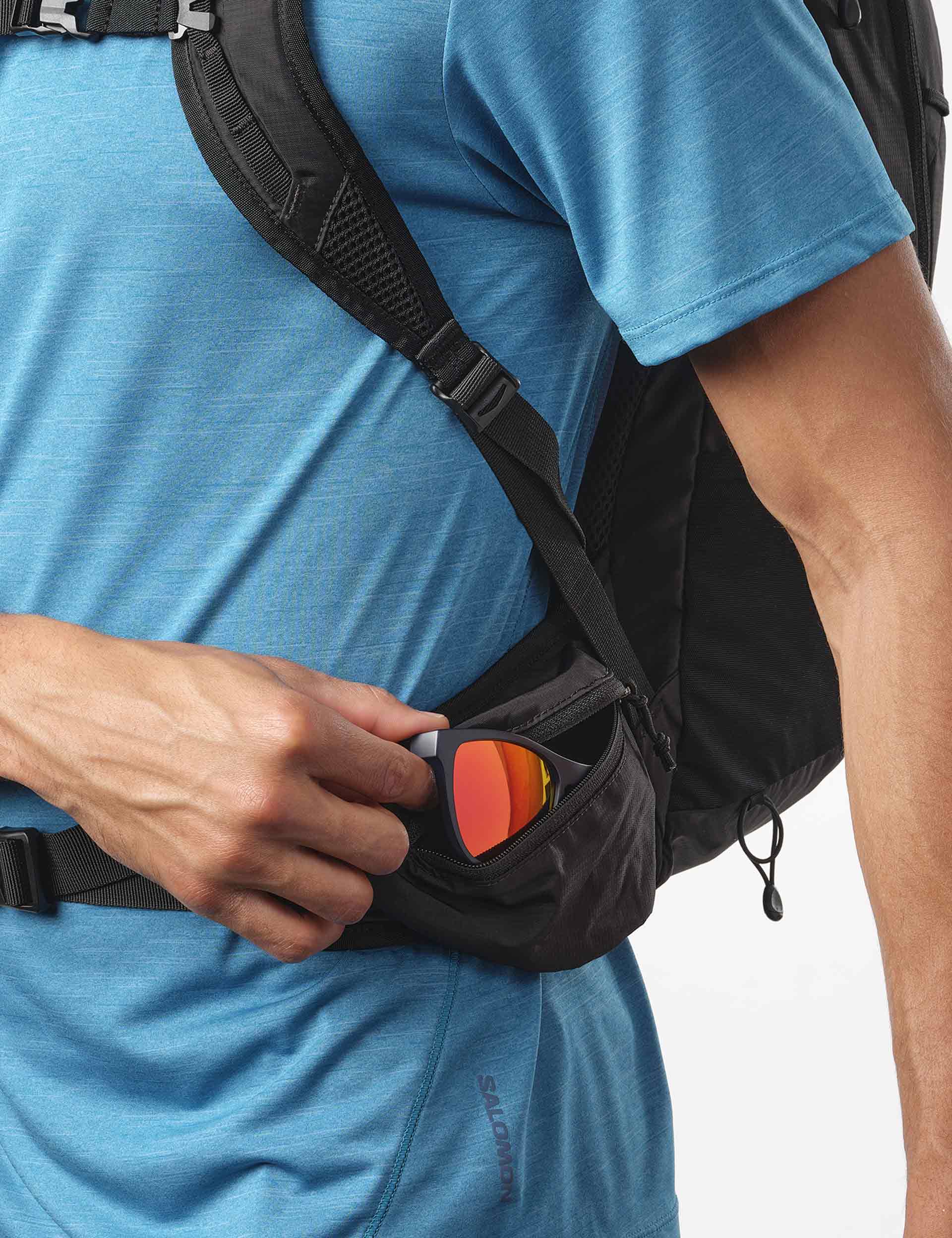Trailblazer 20 Backpack - Lightweight Hiking Pack with Durable Black/Alloy Color for Outdoor Adventures, Camping & Travel