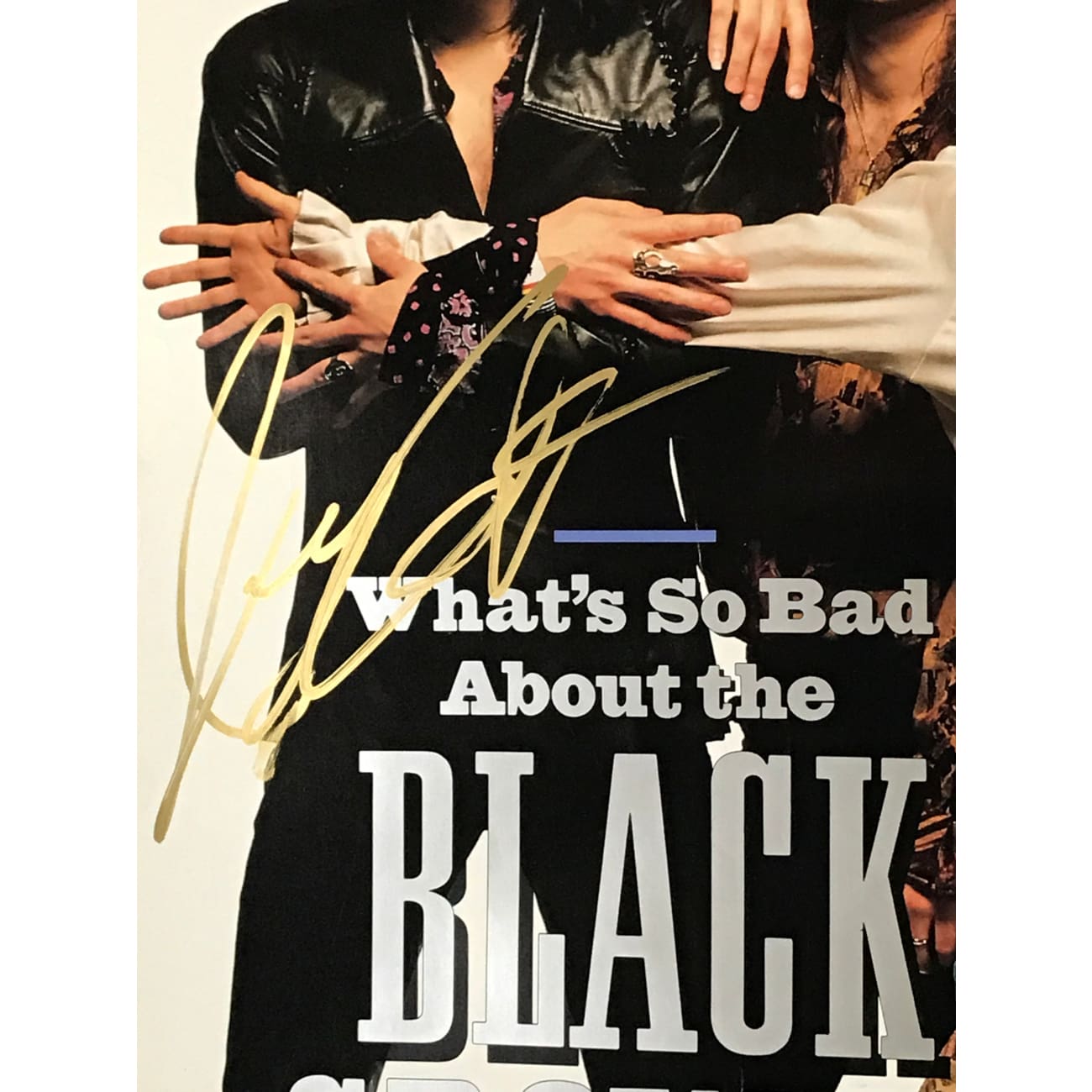 The Black Crowes Autographed Rolling Stone Magazine Poster - Limited Edition Collectible for Music Fans & Home Decor - Perfect for Bedrooms, Offices & Rock Memorabilia Displays