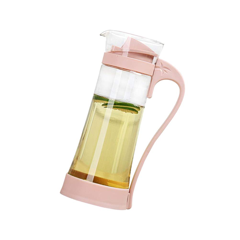 Premium Borosilicate Glass Pitcher - 68oz Iced Tea & Cold Beverage Pitcher with Lid - Heat & Shatter Resistant for Hot/Cold Drinks - Perfect for Lemonade, Iced Tea, Juice & Water - Great for Parties, BBQs & Home Use