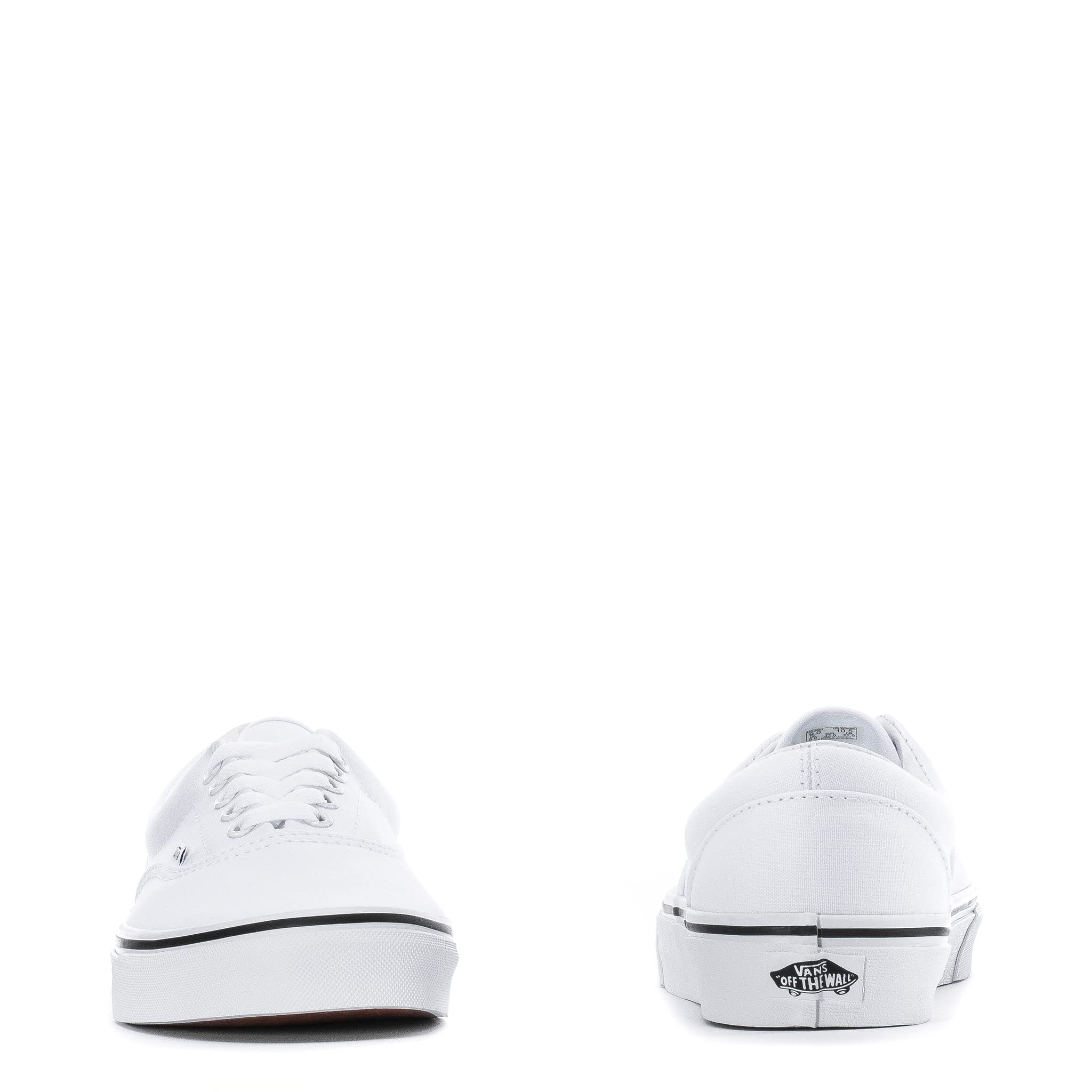 Vans ERA True White Skate Shoes - Men's Size 5 | Classic Canvas Sneakers for Skateboarding & Casual Wear | Street Style Fashion Footwear
