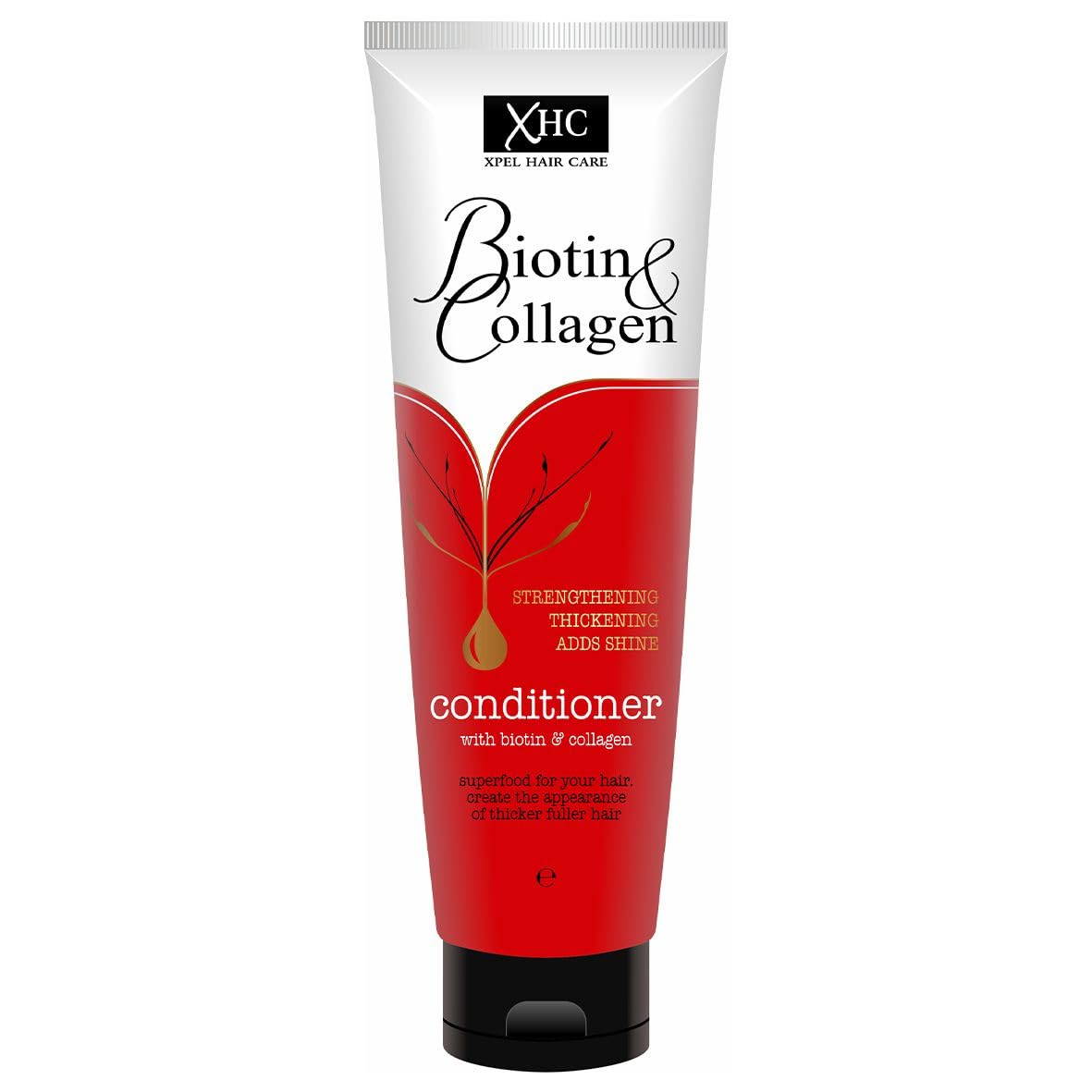 Biotin & Collagen Hair Thickening Superfood Conditioner 300ml - Nourishing Treatment for Thinning Hair, Dry & Damaged Hair Repair - Perfect for Daily Use & Salon-Quality Results at Home