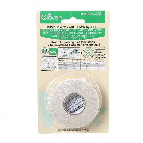5mm Fusible Bias Tape Web - Perfect for Quilting, Sewing & DIY Fabric Projects