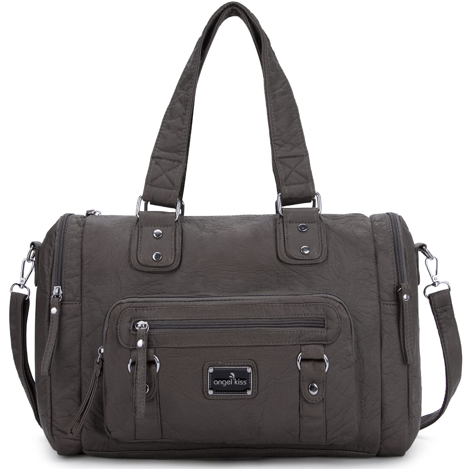 Angelkiss Women's Soft Leather Handbags - Hobo, Satchel, Shoulder & Crossbody Bags for Work, Travel & Everyday Use | Stylish Tote & Purse Collection