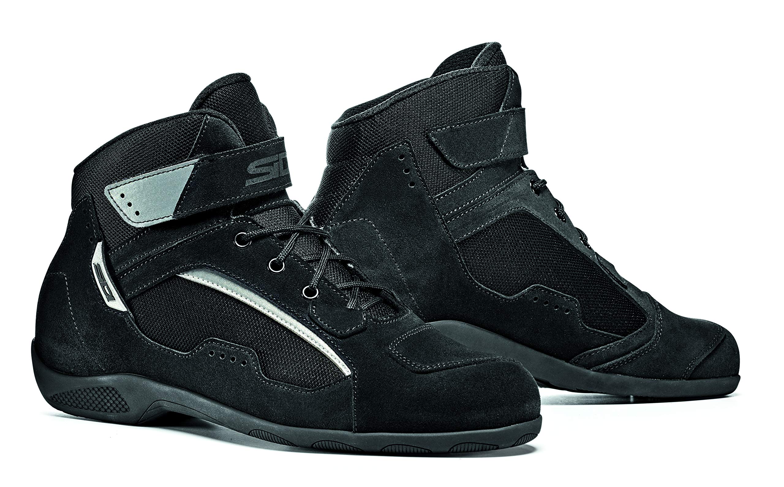 Sidi Vduna Unisex Cycling Shoes - Black Size 47 | Lightweight & Durable Road Bike Shoes for Men & Women | Perfect for Indoor Training, Road Racing & Commuting