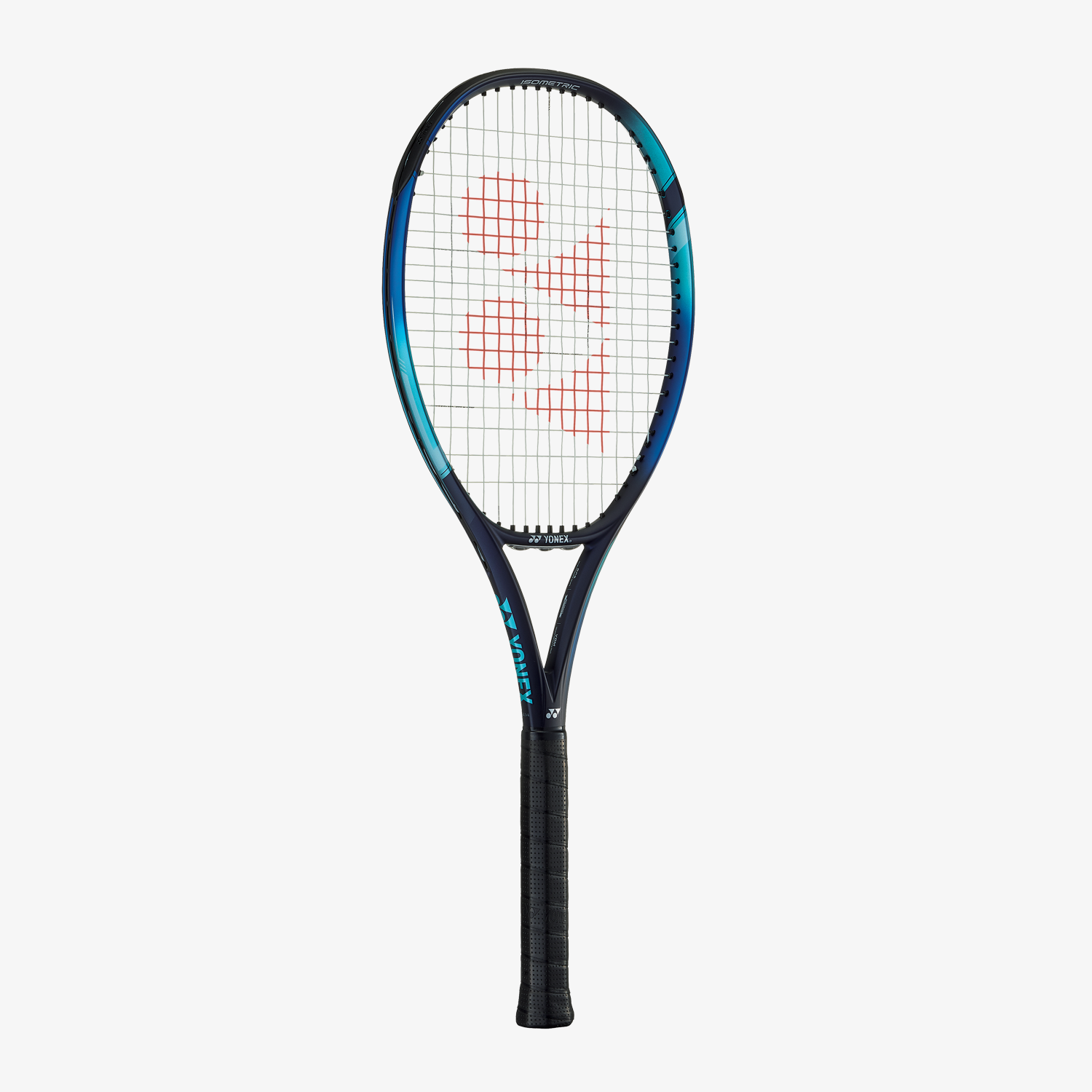 Yonex EZONE 100+ 7th Generation Tennis Racket (LEZ07100) - Sky Blue | Lightweight Performance Racquet for Competitive Play & Tournament Matches