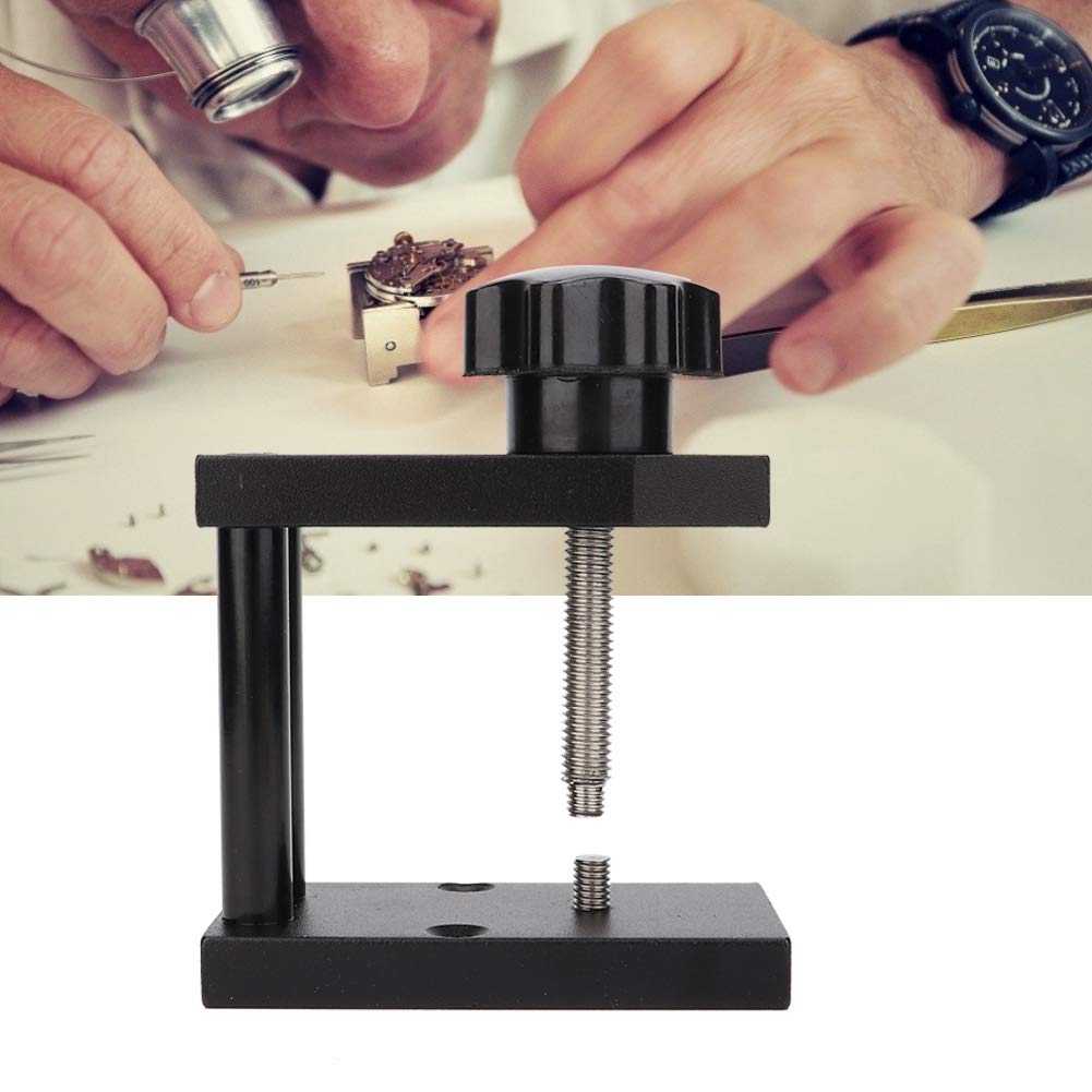 Professional High Accuracy Spiral Watch Back Case Press Tool - Watch Repair Kit for Battery Replacement & Maintenance - Perfect for Watchmakers, Jewelers & DIY Enthusiasts