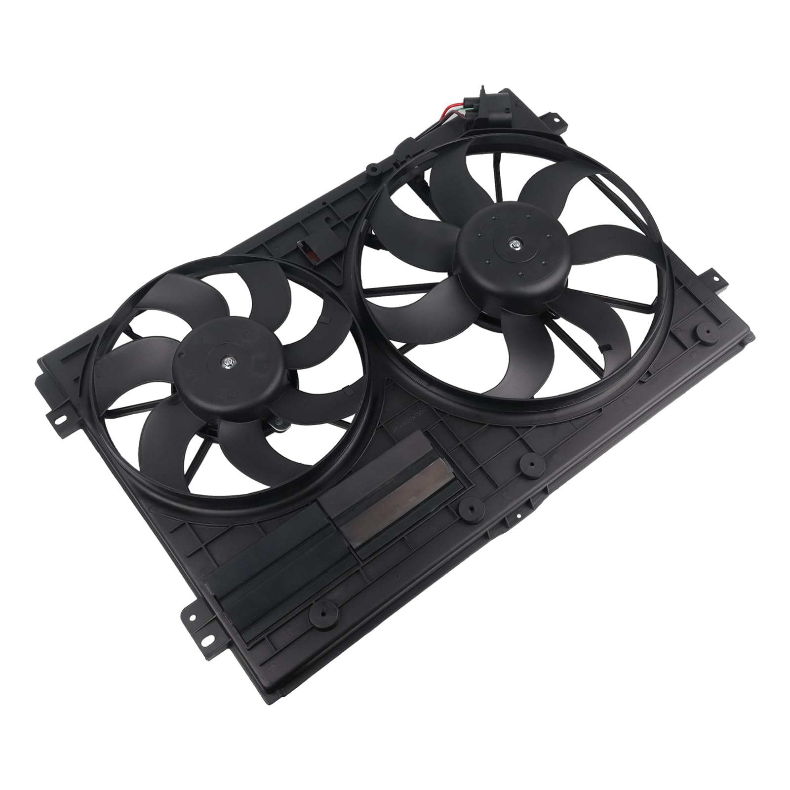 VW Jetta City, Passat, Golf, Golf R, Tiguan, Beetle, CC, Eos, GTI, R32, Audi A3, A3 Quattro, TT, TT Quattro Engine Radiator Cooling Fan - Replacement for 1K0959455DT 620805 - Perfect for Overheating Prevention & Performance Upgrade