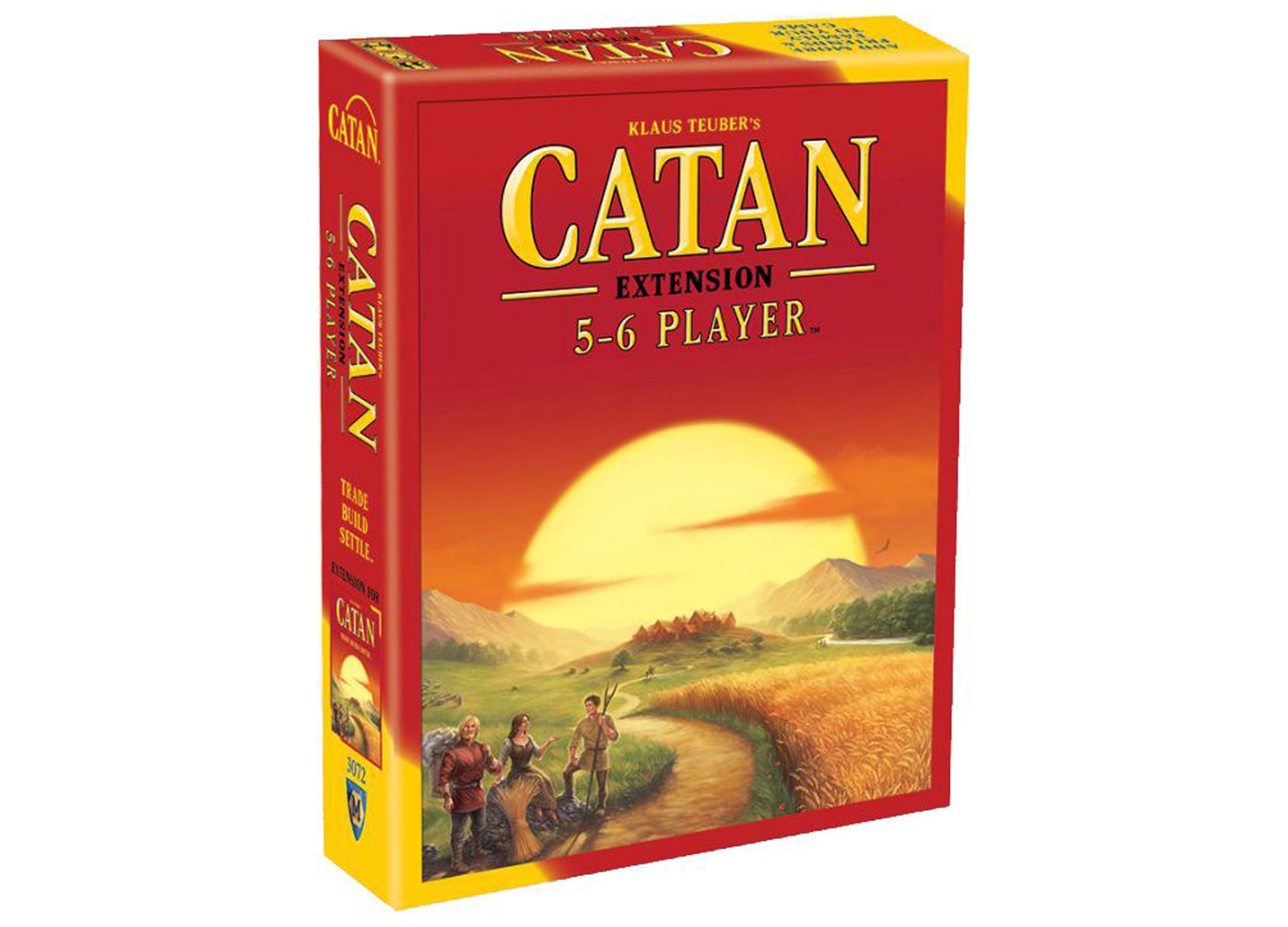 Catan 5-6 Player Extension - Board Game Expansion for Family Game Night & Strategy Game Lovers - Compatible with Base Game for More Players
