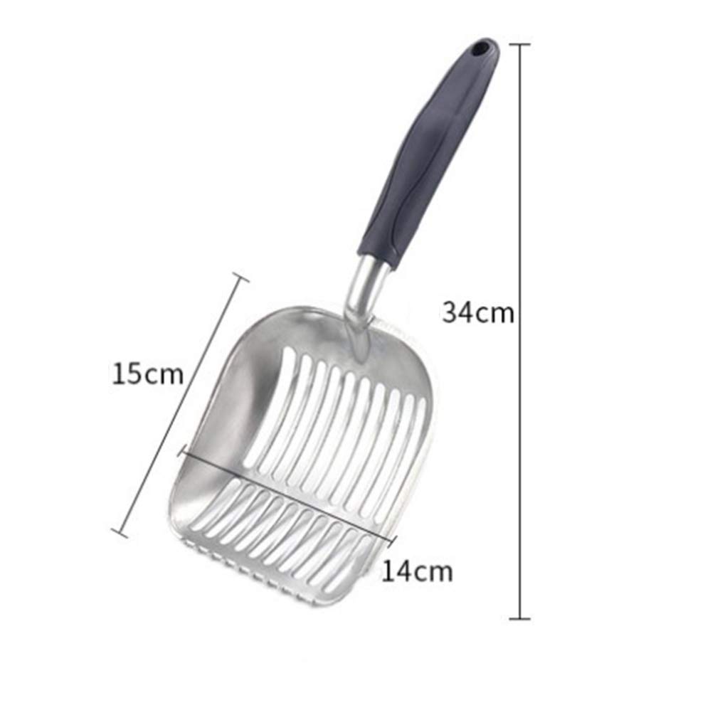Balacoo Stainless Steel Dog Litter Scoop - Durable Pet Waste Cleanup Tool for Cats & Dogs - Perfect for Litter Boxes, Yards & Outdoor Use