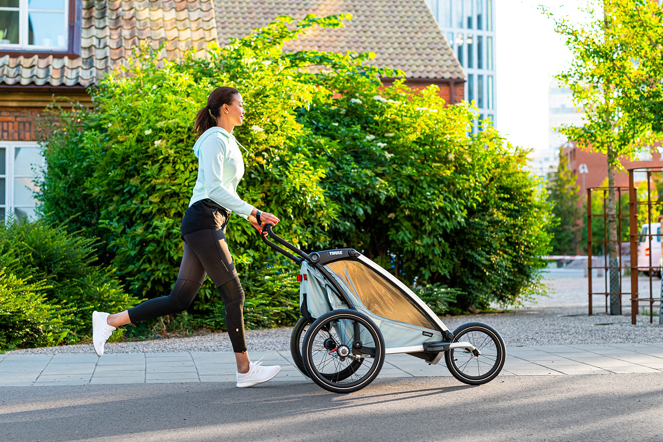 Thule Chariot Jogging Wheel Kit - Premium Stroller & Bike Trailer Accessory for Active Families | Perfect for Running, Hiking & Outdoor Adventures