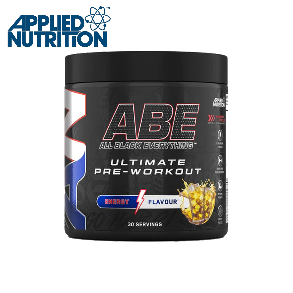 Applied Nutrition ABE (All Black Everything) Ultimate Preworkout Powder 315g - Boost Energy & Performance for Intense Workouts & Gym Sessions