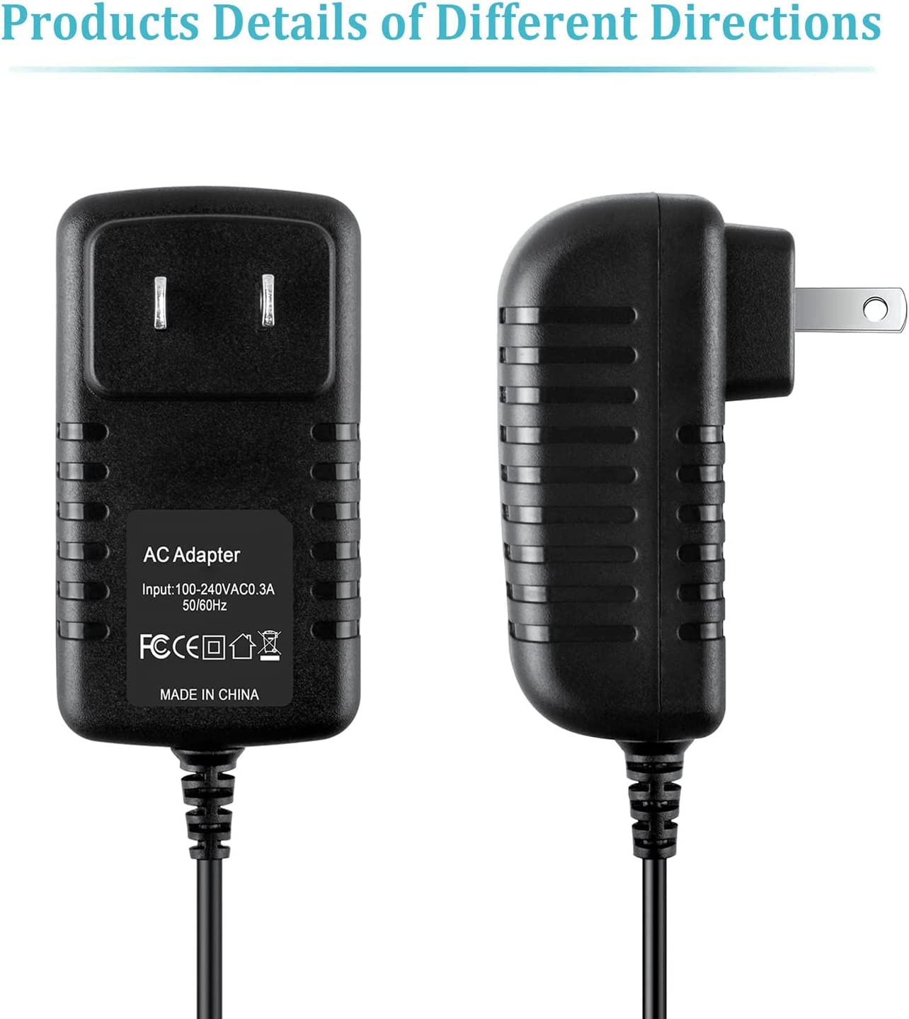 Guy-Tech AC Power Adapter Charger for JDSU Acterna DSAM 3500B/3600B/6000B XT Meter - Replacement Charging Cord for Fiber Optic Testing Equipment (Home & Office Use)