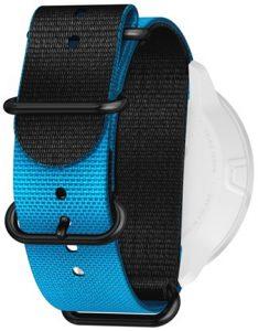 Suunto D5 Zulu Textile Scuba Diving Watch Strap (Large) - Blue/Black | Comfortable & Durable for Professional Divers & Water Sports Enthusiasts