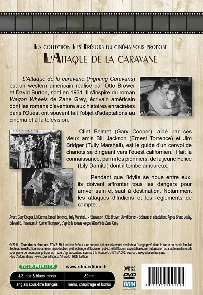 Fighting Caravans DVD - Gary Cooper Classic Western Movie Collection | Vintage Cinema Treasures | Perfect for Western Fans & Film Collectors