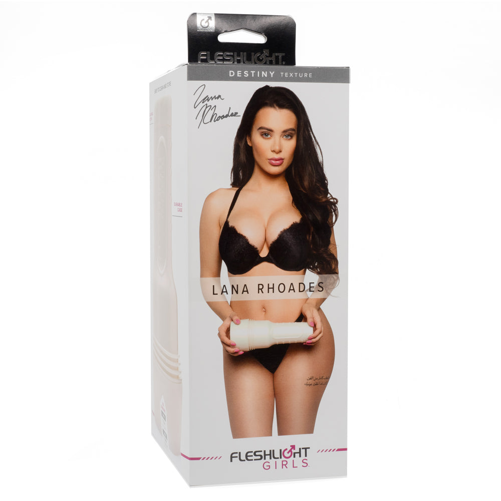 Fleshlight Girls Lana Rhoades Destiny Textured Vaginal Masturbator - Realistic Male Sex Toy for Enhanced Pleasure | Perfect for Solo Play & Couples Use