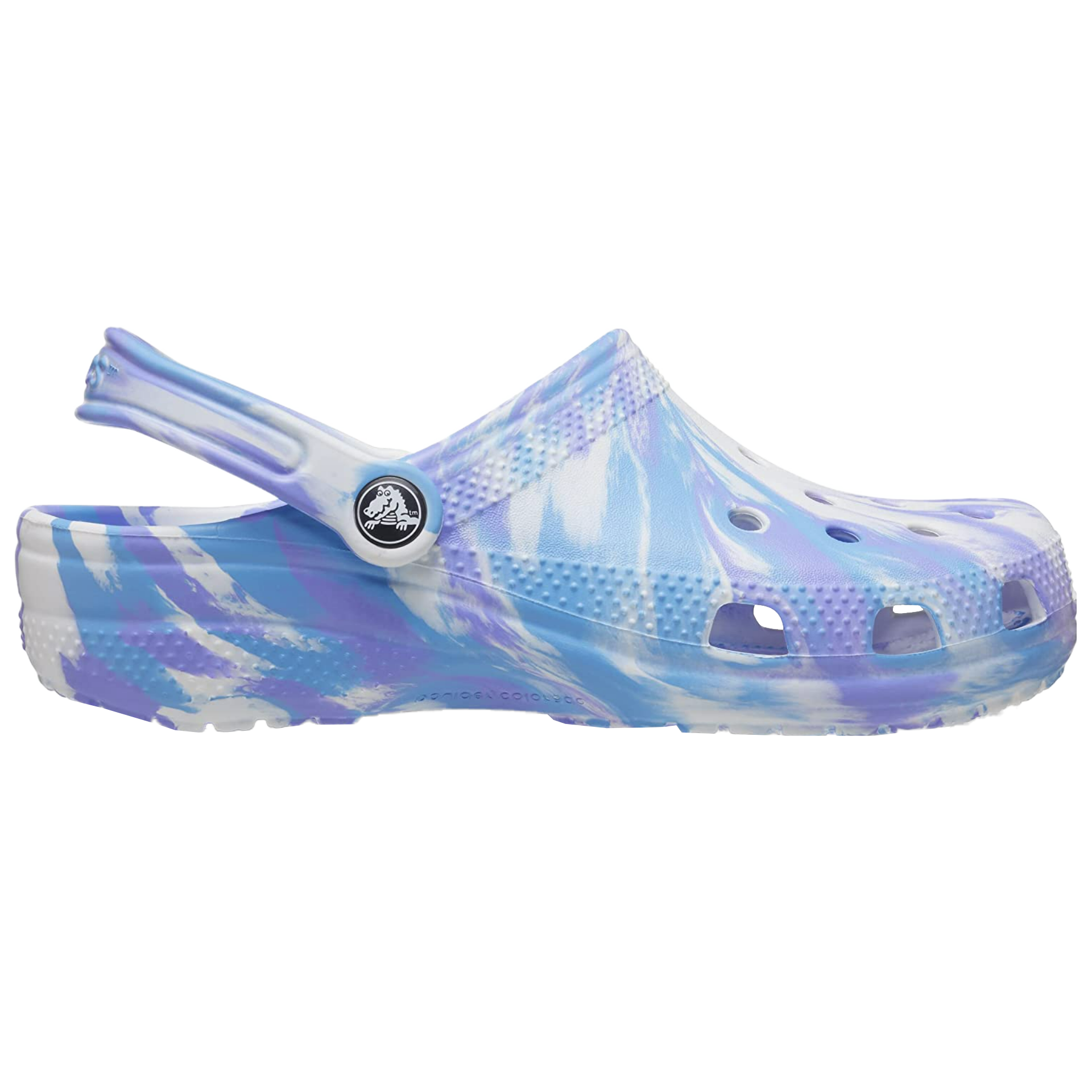Classic Marbled Clog Shoes - Comfortable Non-Slip Garden Clogs for Women & Men - Perfect for Home, Beach, Pool & Outdoor Wear