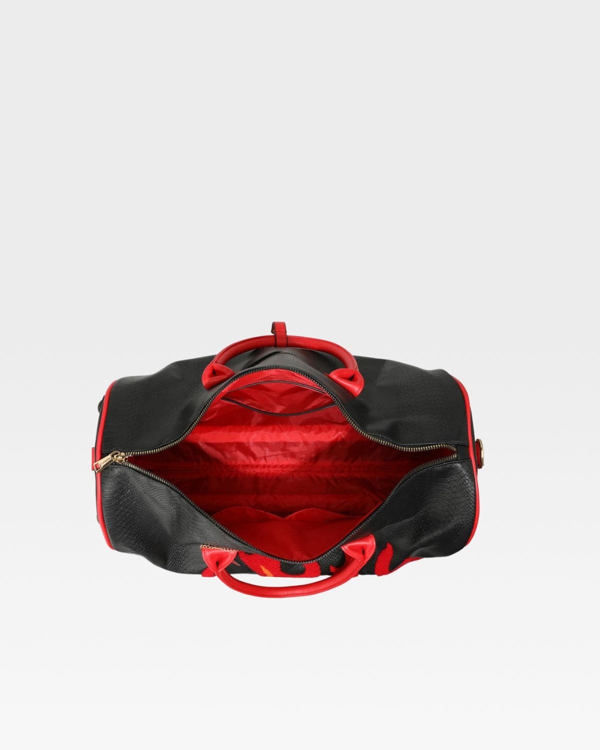 Premium Fire-Resistant Rolling Duffle Bag - Large Red Travel Luggage for Gym, Camping & Business Trips | Heavy-Duty Wheels & Expandable Design