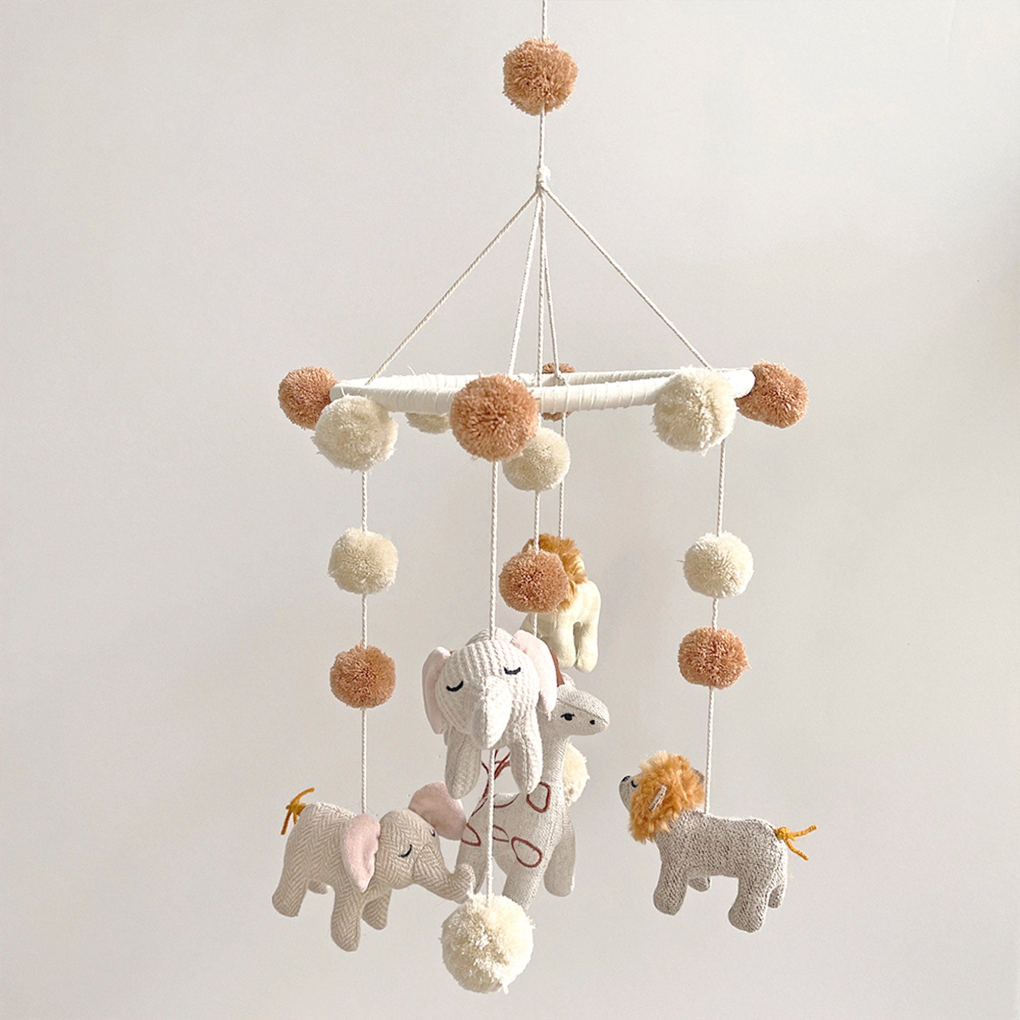 Crane Baby Mobile - Handmade Nursery Ceiling Hanging Decor for Newborns | Perfect for Baby Showers, Gender Reveals & Nursery Room Decorations