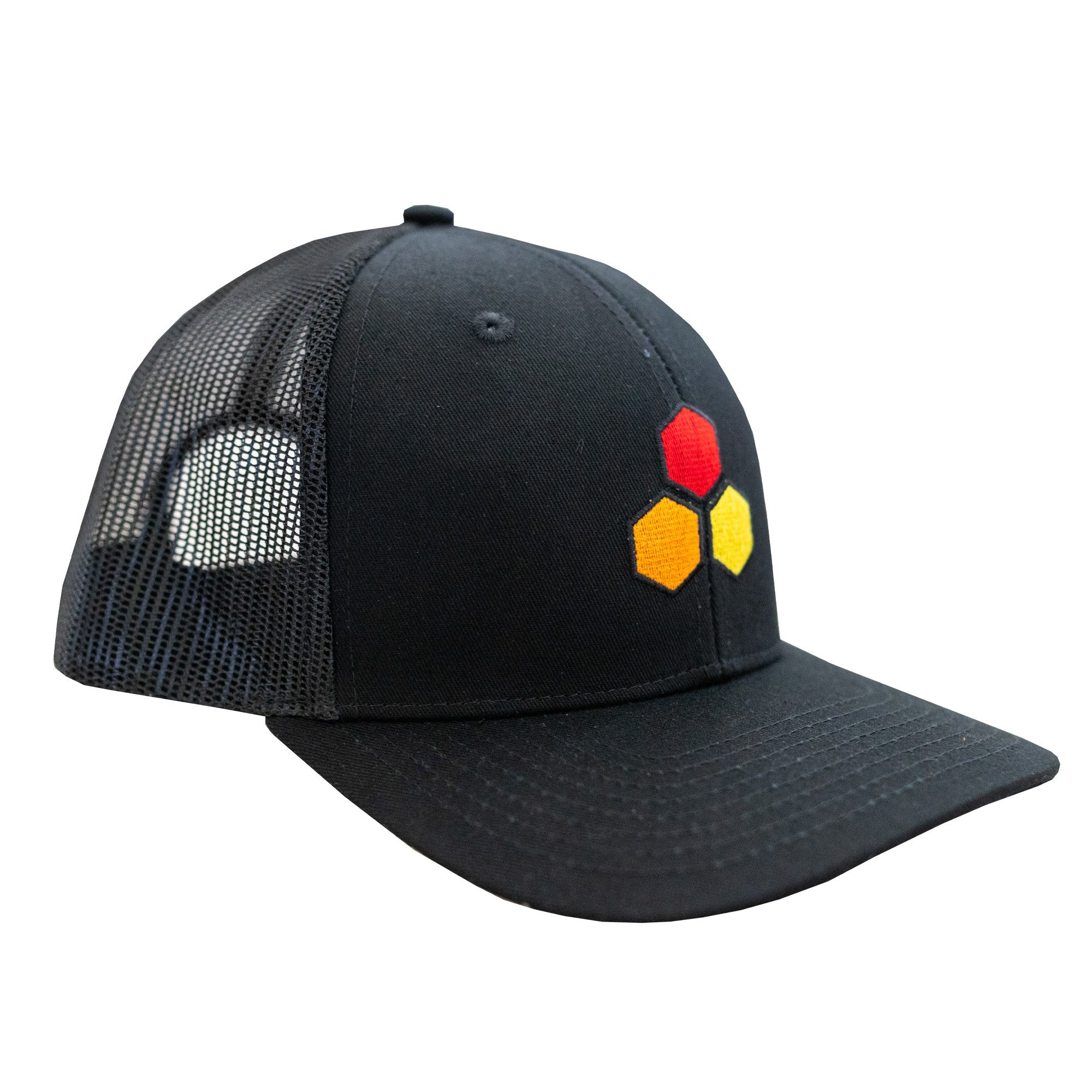 Channel Islands Classic Hex Men's Baseball Cap - Black | Adjustable Snapback Hat for Surfing, Fishing & Outdoor Activities